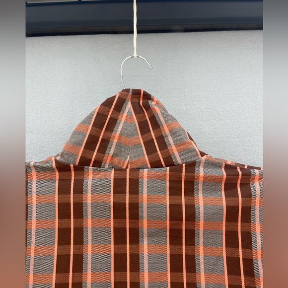 NWT Tanya Taylor Shelby Grid Print Organic Cotton Top Women’s Size Medium - Picture 7 of 16